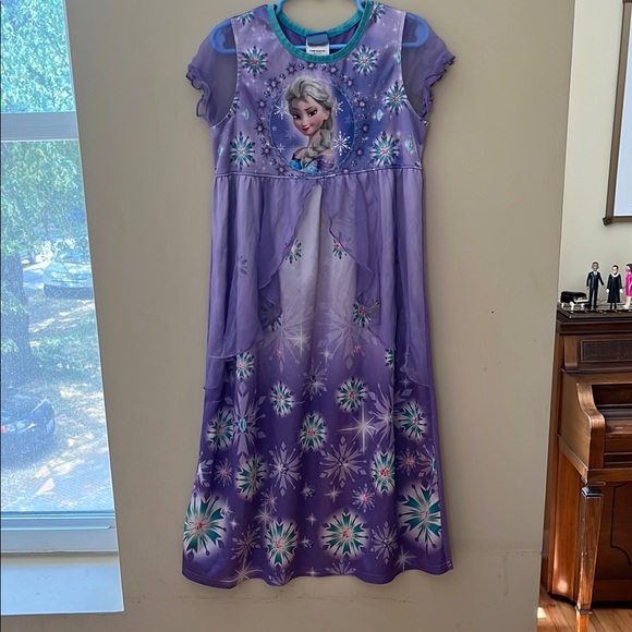 Disney Purple Kids Pajamas Nightgown - Picture 5 of 13